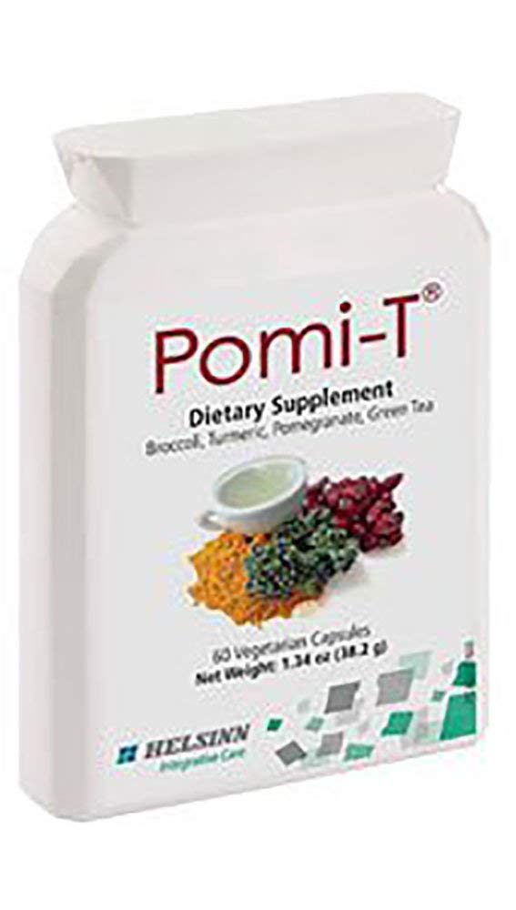 Pomi-T 60 capsules bottle, plant-based blend for daily wellness support