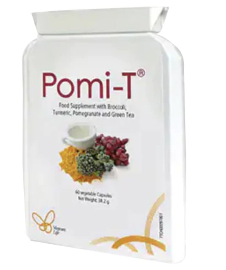 Pomi-T polyphenol bottle close-up, convenient daily plant polyphenol boost
