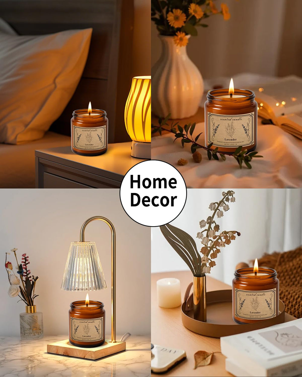 POOTES lavender candle gift-ready packaging suits holidays.