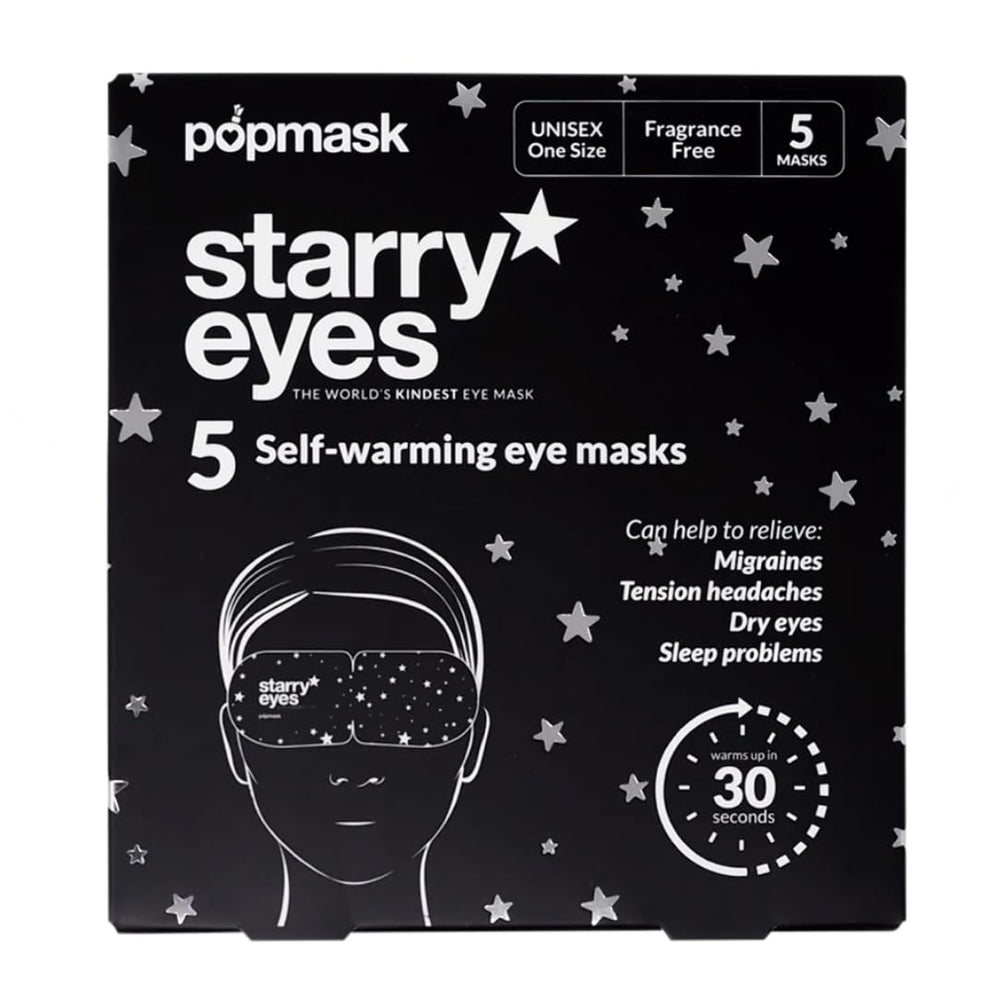 POPBAND Popmask Starry Eyes pack front for on-the-go eye relief.
