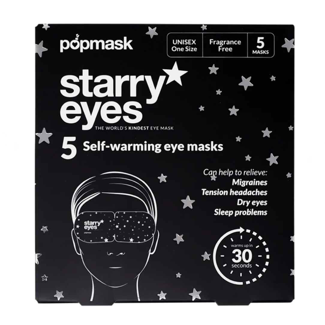 POPBAND Popmask Starry Eyes pack front for on-the-go eye relief.
