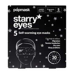 POPBAND Popmask Starry Eyes pack front for on-the-go eye relief.