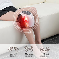 POPFIRST Knee Massager Ergonomic wrap provides full knee coverage
