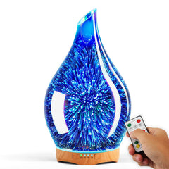 Porseme 280ml diffuser base releasing calm mist on a living room shelf
