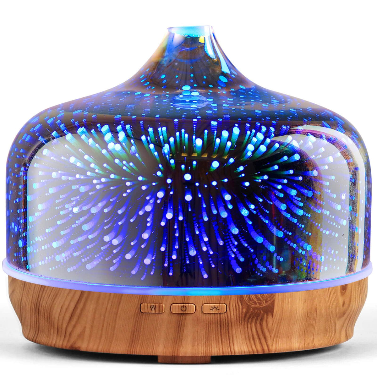 Porseme 500ml diffuser with glass globe for large spaces and subtle aroma diffusion.