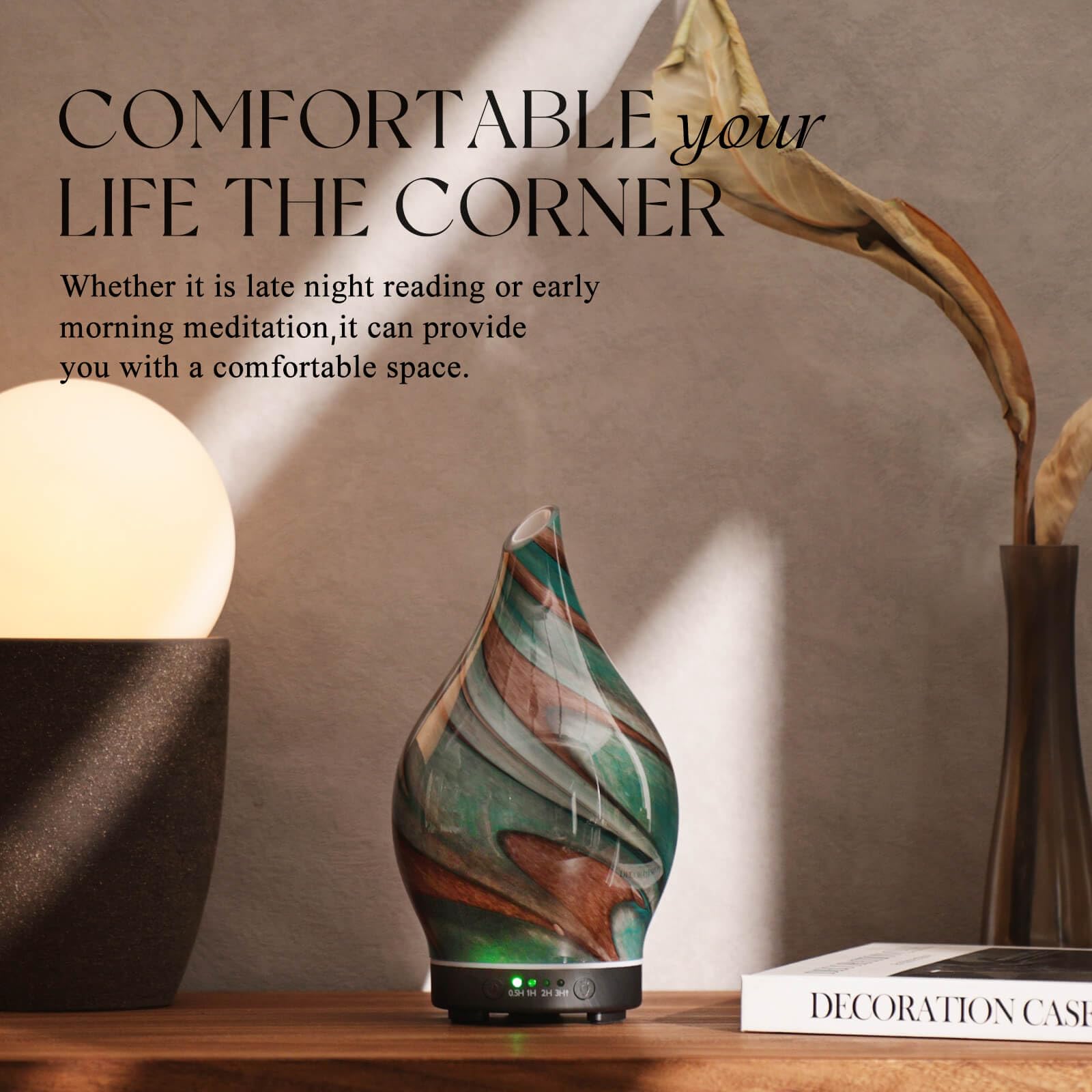 Porseme ideal for bedrooms, offices, studios and yoga spaces.
