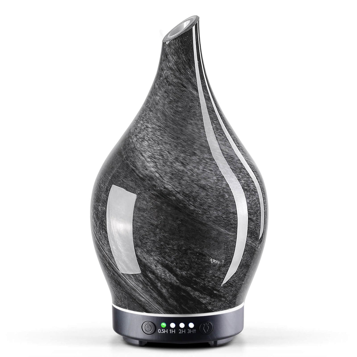 Porseme Obsidian diffuser with star cover adds calming décor for bedrooms.
