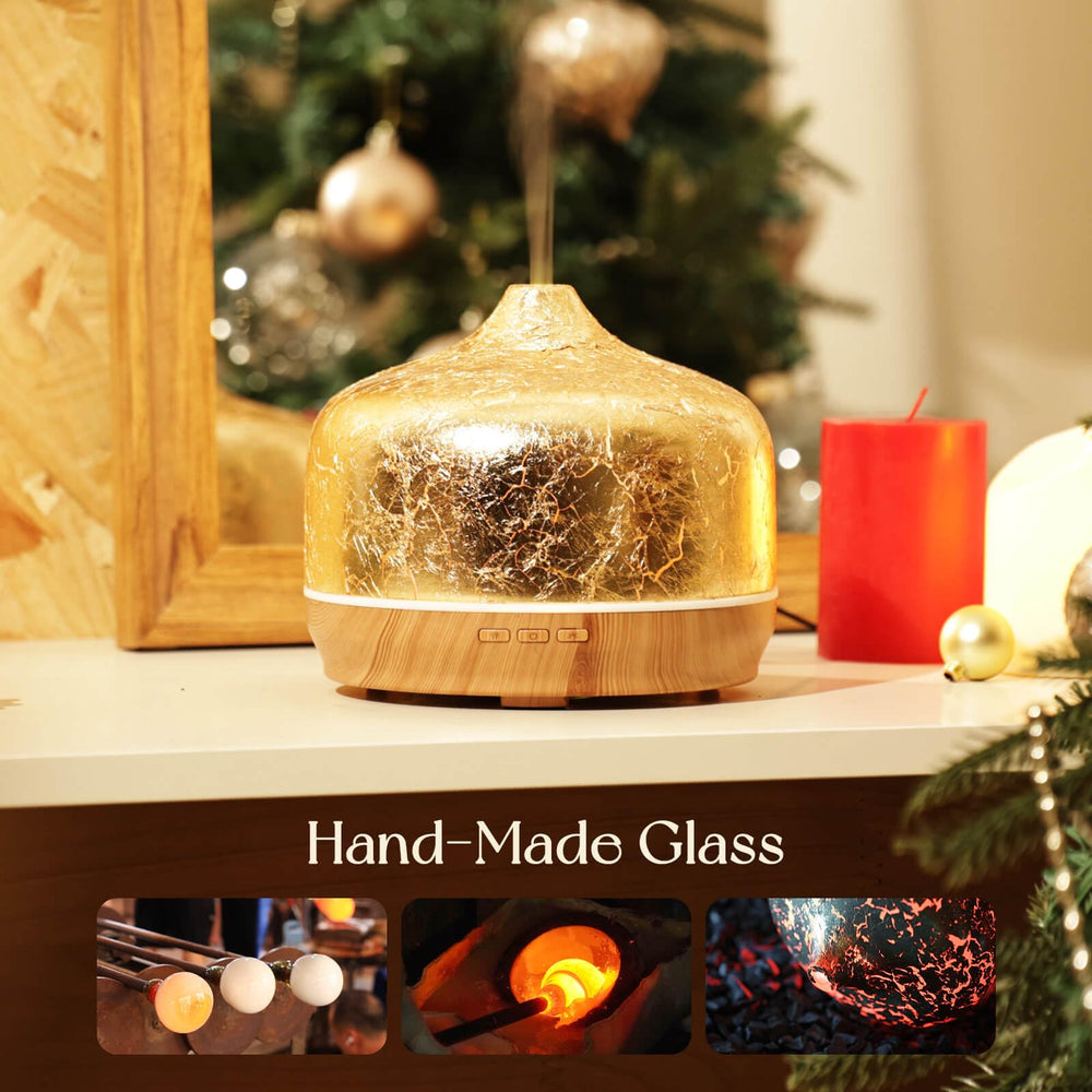 Porseme ultrasonic diffuser emits fine nano mist to preserve aroma quality.
