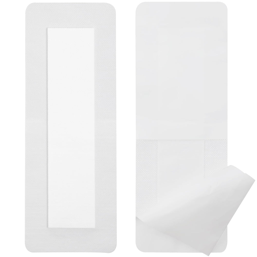 POSTOP MEDICAL WEAR bordered gauze island dressing 4x14 inch protects long incisions with breathable material