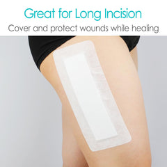 POSTOP MEDICAL WEAR knee replacement incision cover shields the wound while allowing airflow