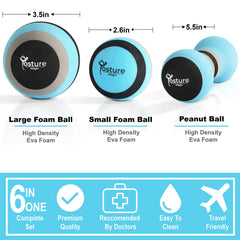 Posture Magic small foam ball targets precise areas for quick relief and mobility