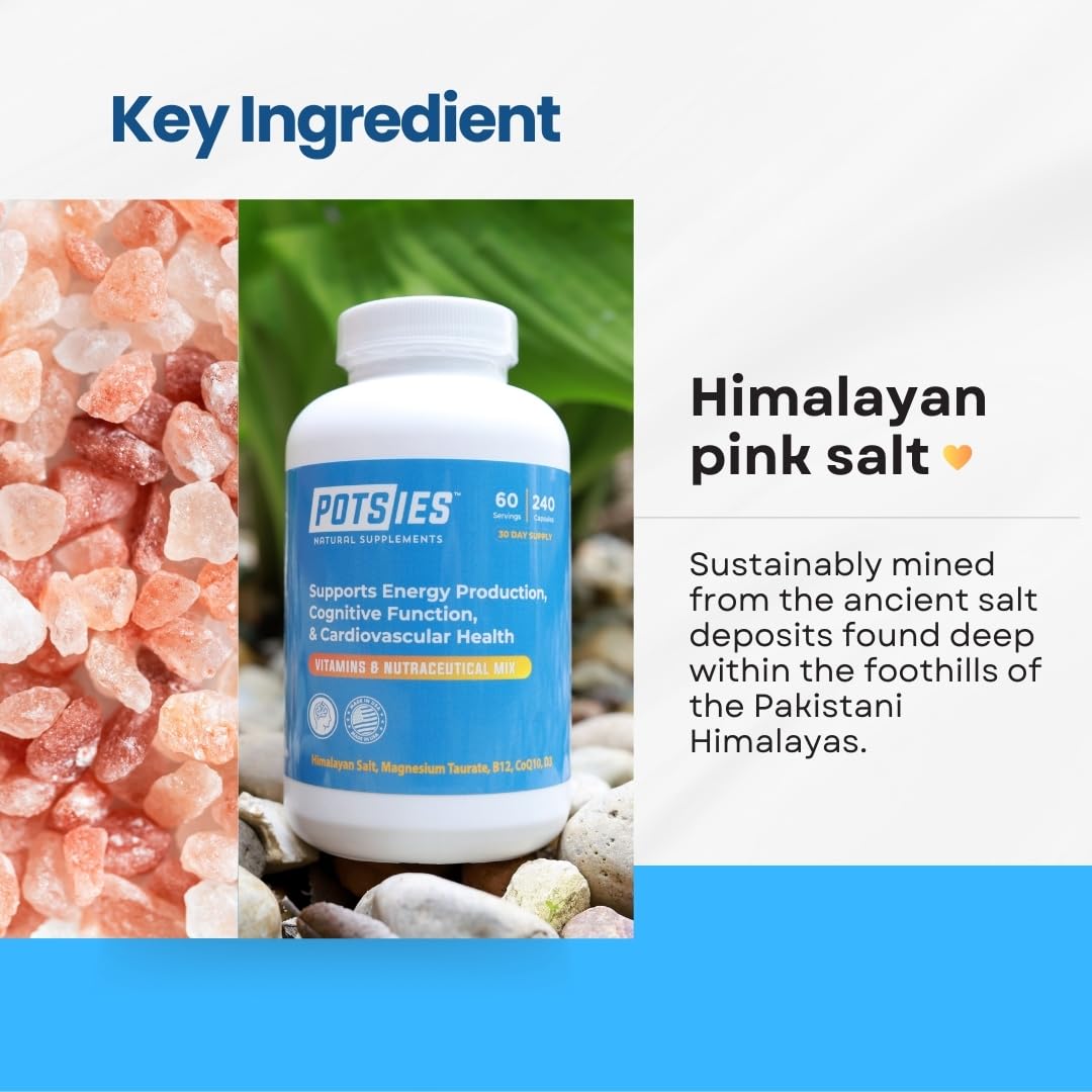 Label detail on Potsies POTS supplement highlights non-GMO ingredients