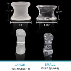 Povihome toe straightener soft silicone aid for comfortable activity