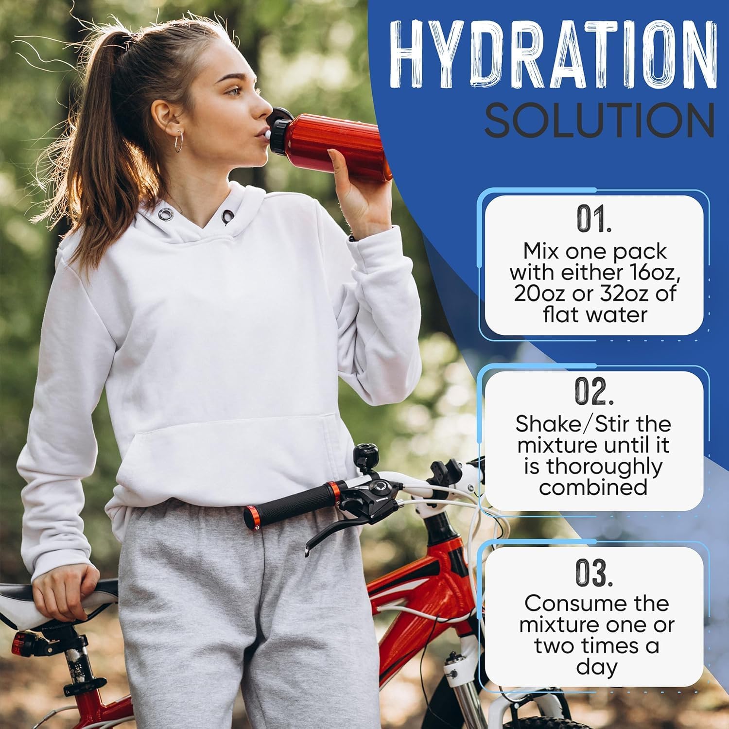 PowderVitamin Electrolytes Keto sugar-free label highlights no stevia and clean ingredients.