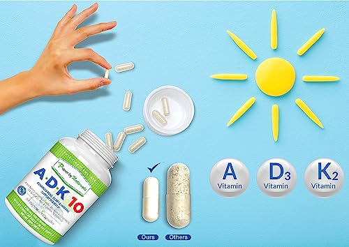 Power By Naturals ADK 10 bottle with water illustrates daily use