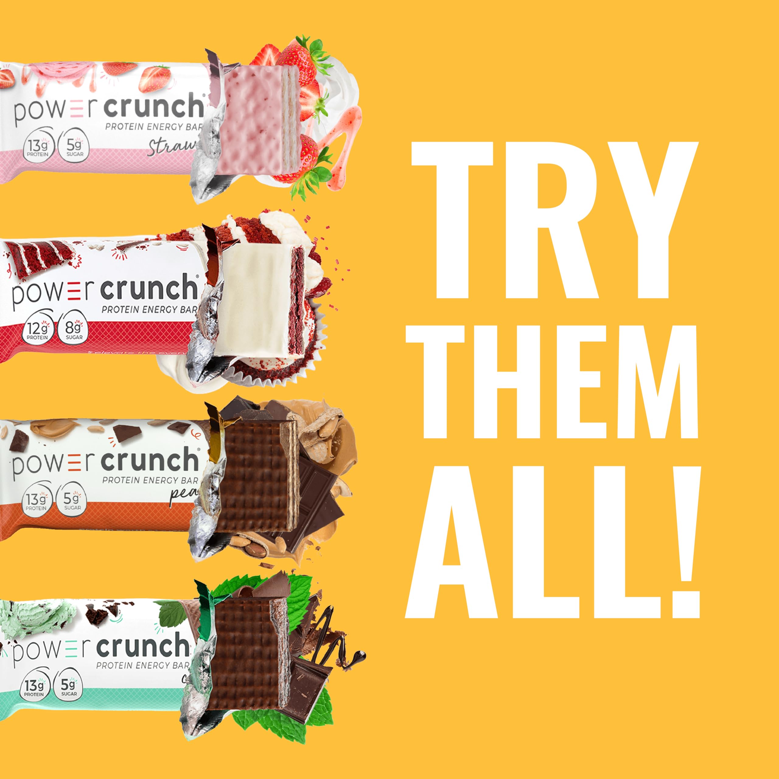 Power Crunch ingredients highlight hydrolyzed Proto Whey protein