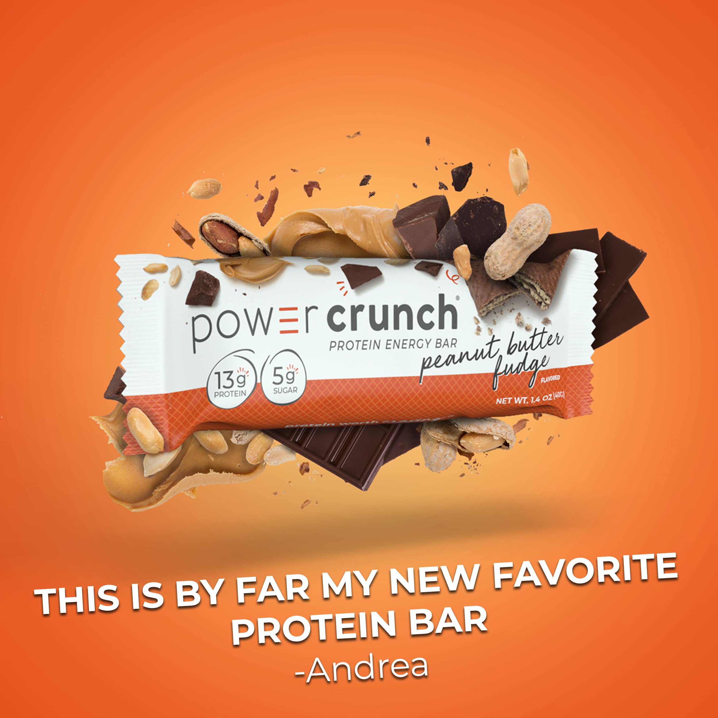 Power Crunch on-the-go snack pack ready for travel