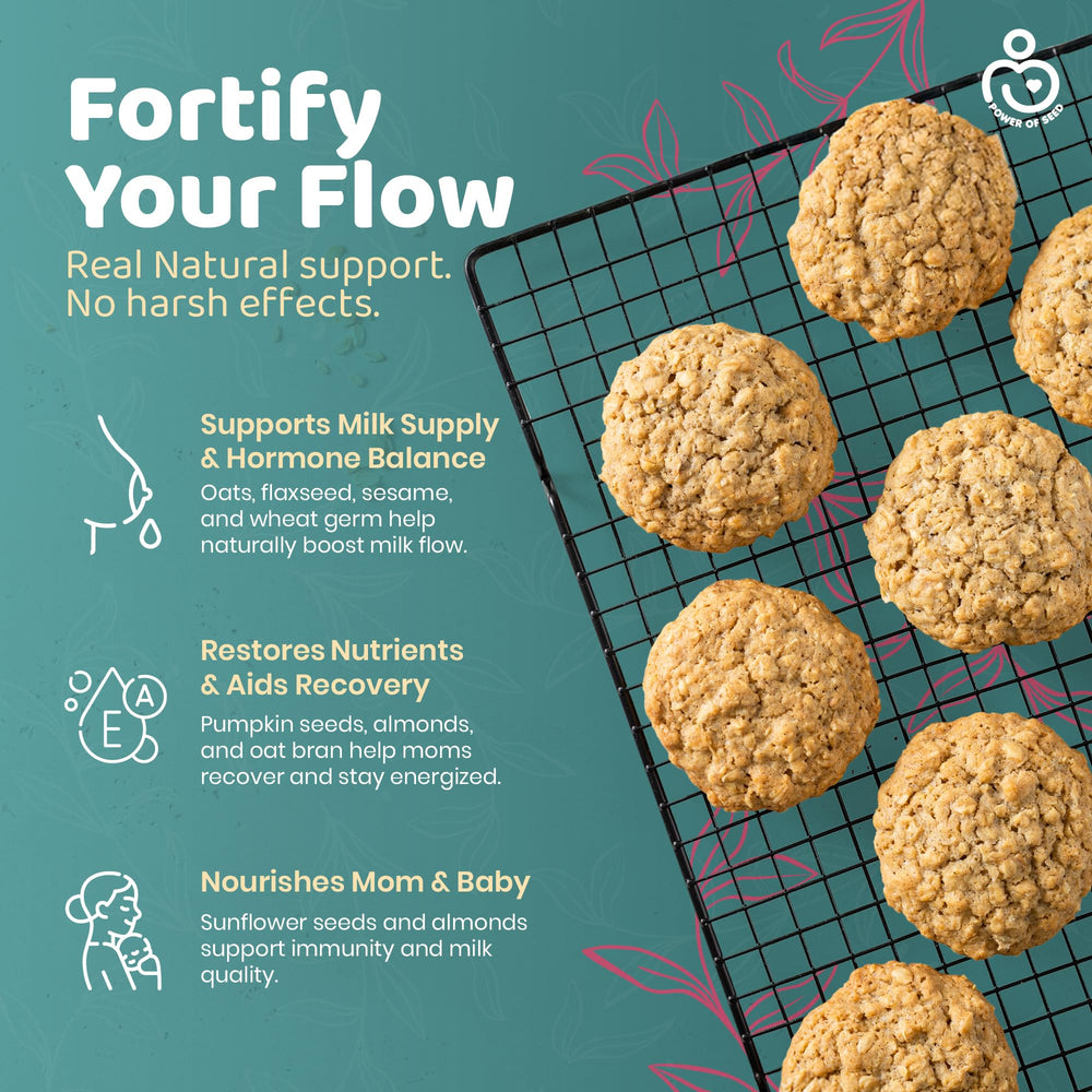 Power of Seed Milkrush scoop measures powder for quick mixing into drinks.