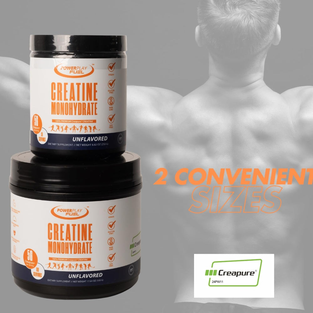 POWER PLAY FUEL athlete in training with creatine support