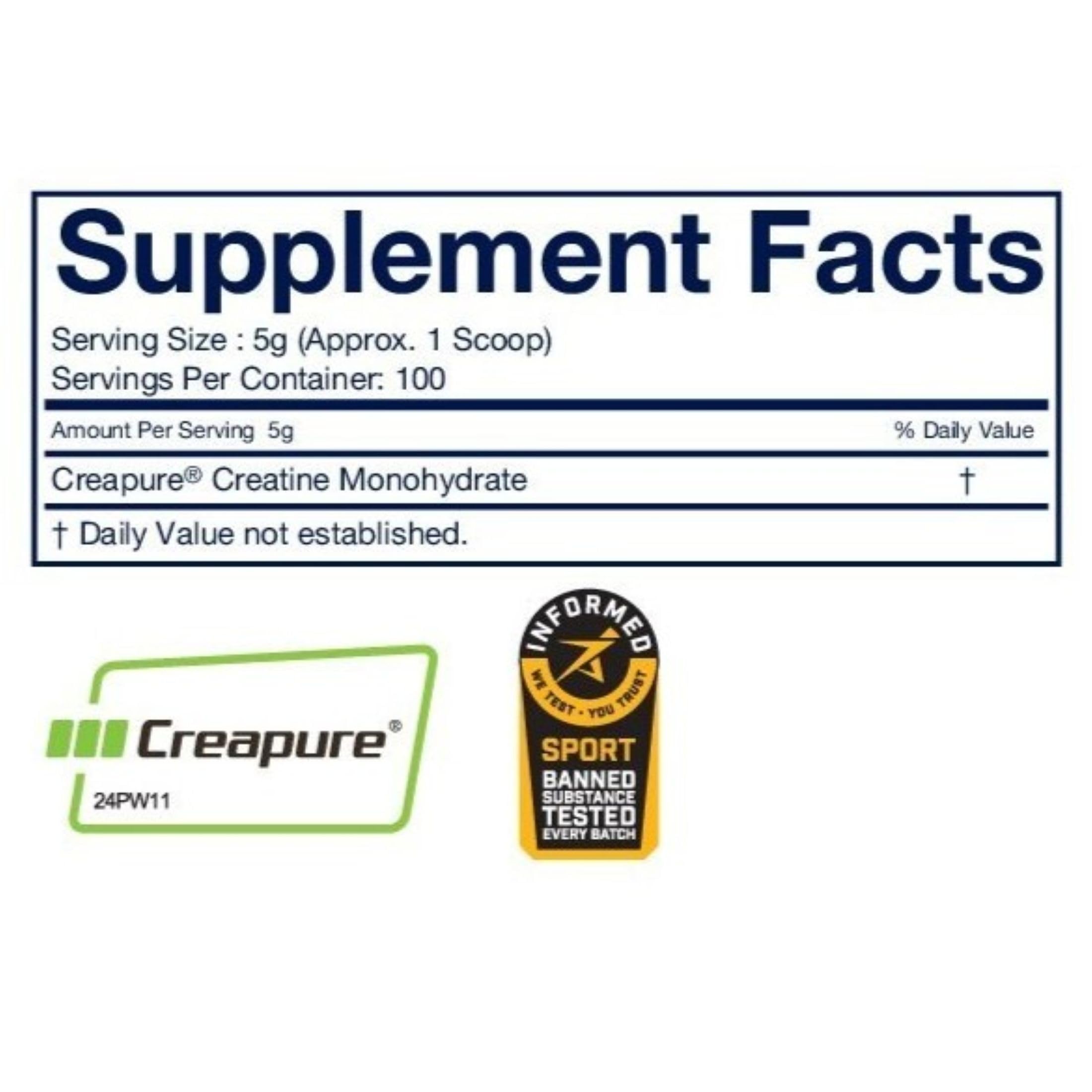 POWER PLAY FUEL packaging overview showing 500 g bottle