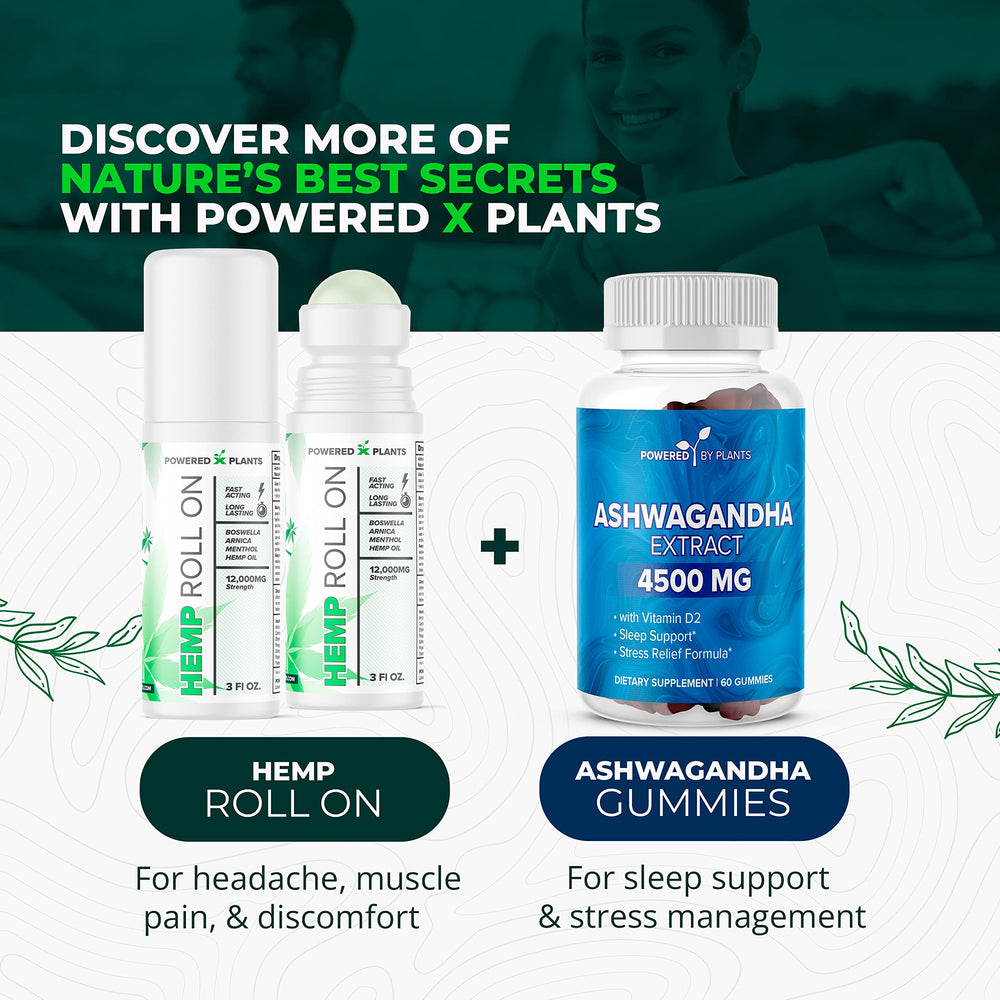 Powered X Plants boswellia arnica synergy supports comfort after activity.