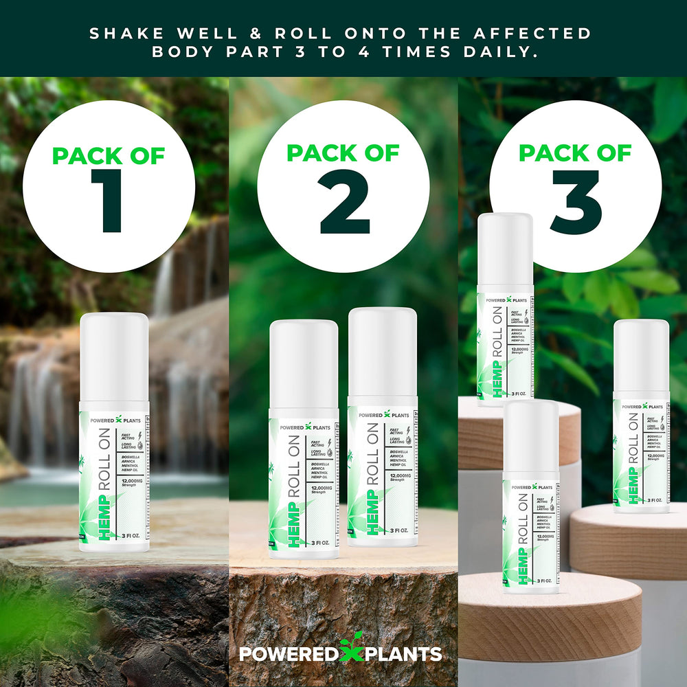 Powered X Plants menthol cooling note offers refreshing sensation on skin.
