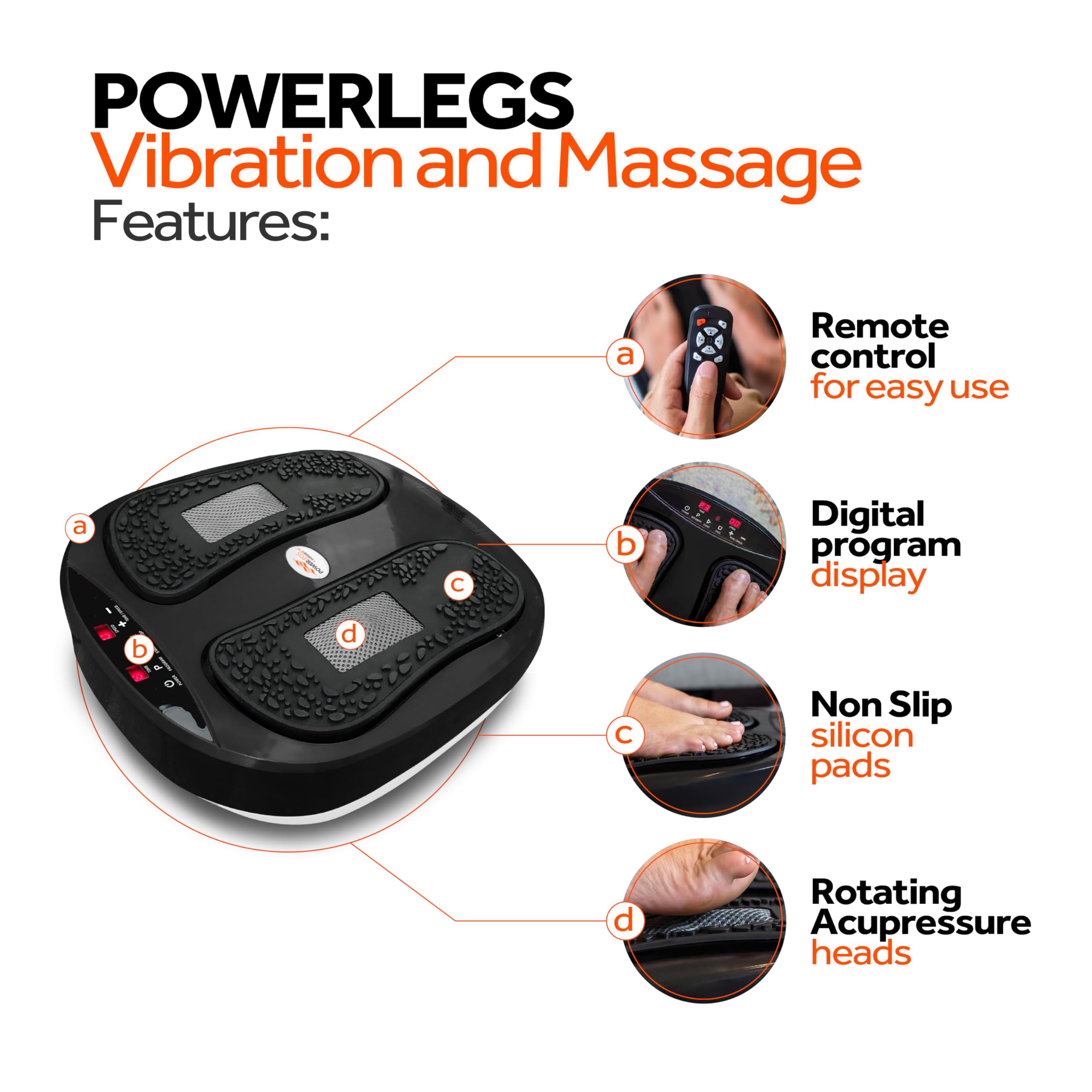 Power Legs calf massager targets calves to support leg relief