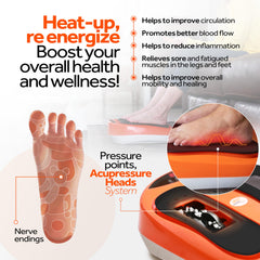 Powerfit Power Legs shiatsu system targets tired feet