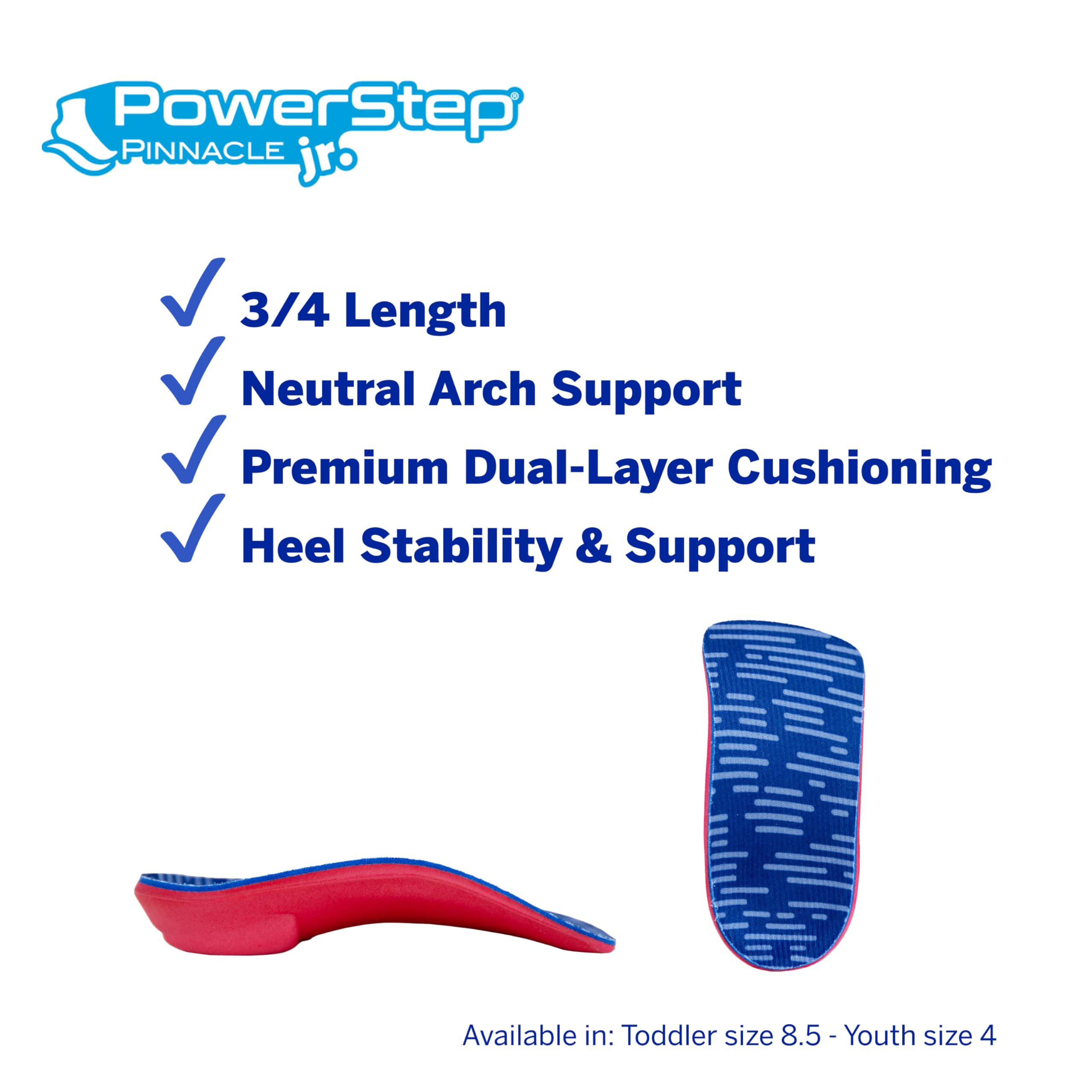 Made in the USA PowerStep label signals quality