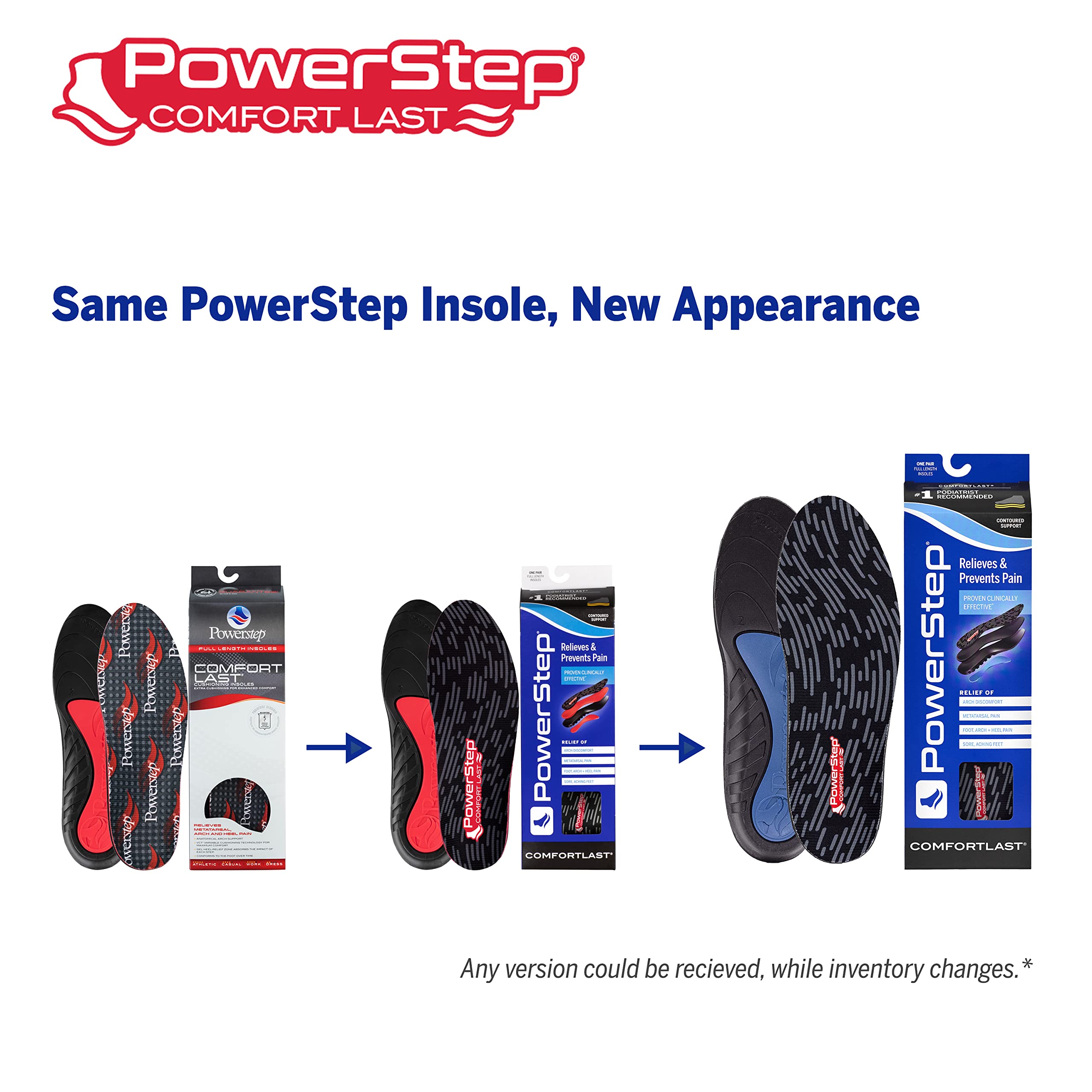 PowerStep ComfortLast made in the USA with 30-day guarantee