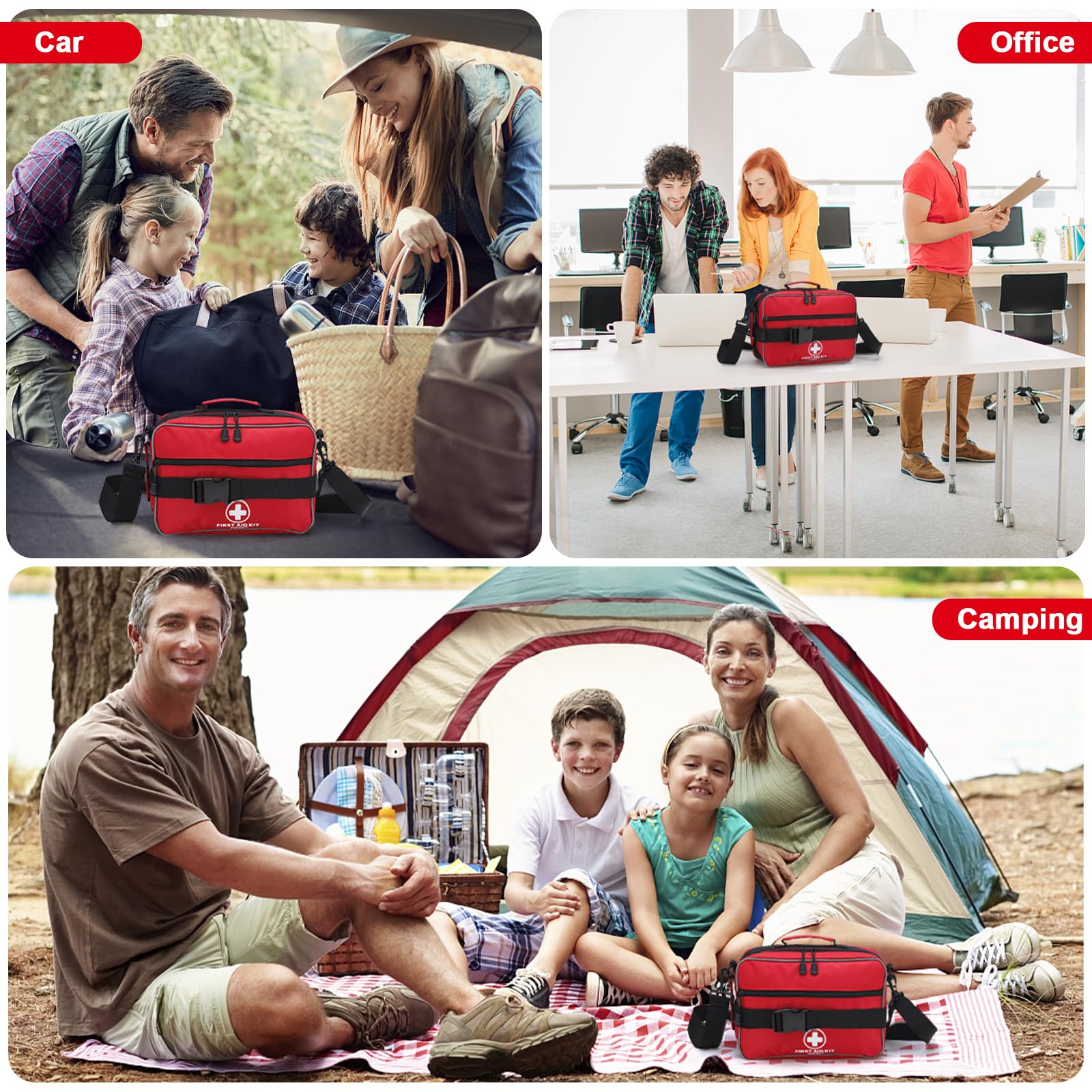 Poygik backpack-first aid kit designed for home and travel