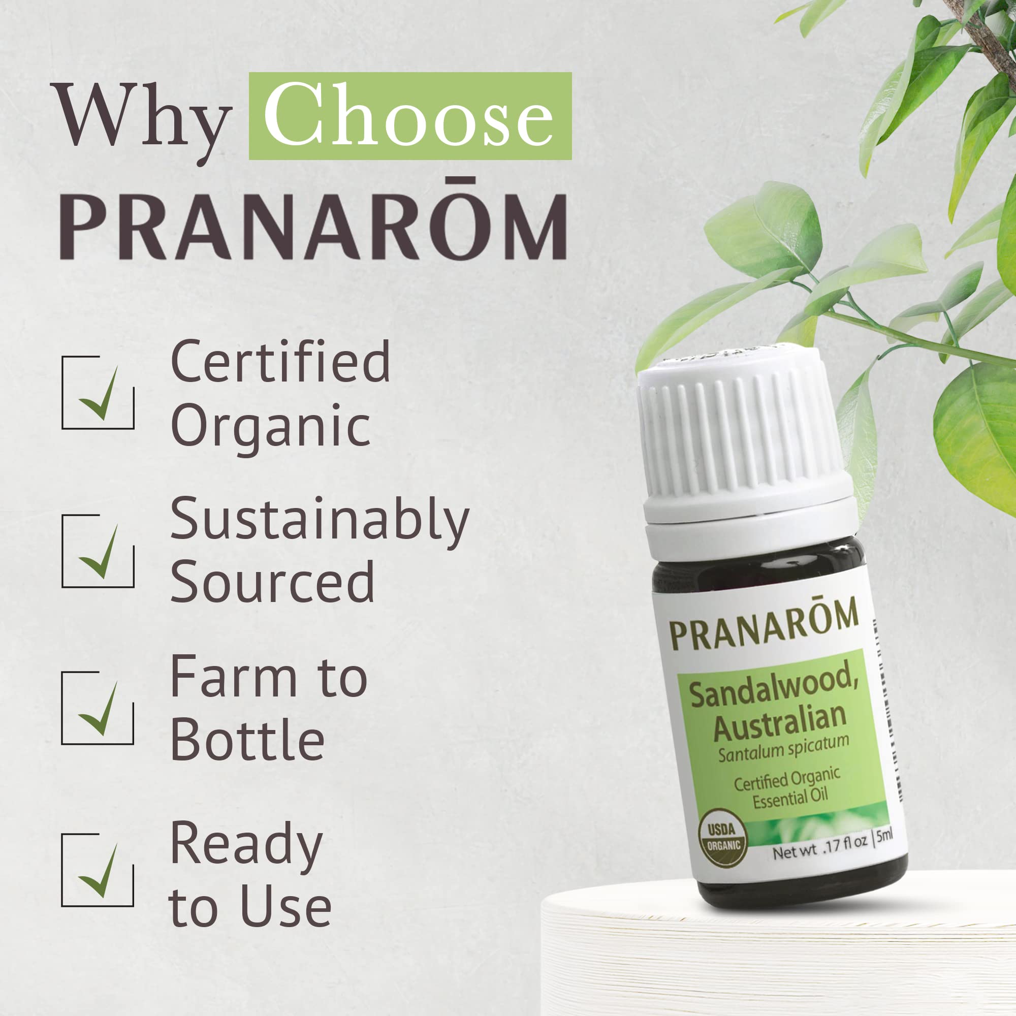 Pranarom sandalwood diy-perfume concept emphasizing customization.