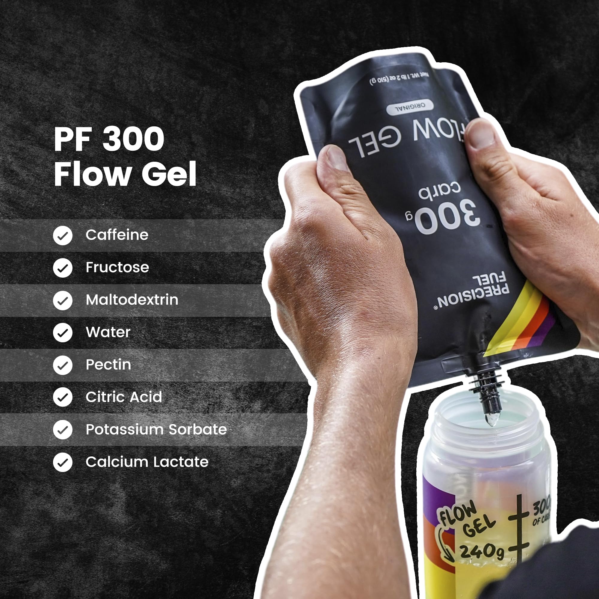Mild flavour note of Precision Hydration Fuel 300 Flow helps reduce flavour fatigue