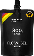 Precision Hydration Fuel 300 Flow pack shot with resealable pouch for on-the-go fueling