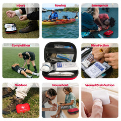 Prelady kit-primeros-emergencia-senderismo: listo para caminatas al aire libre.
