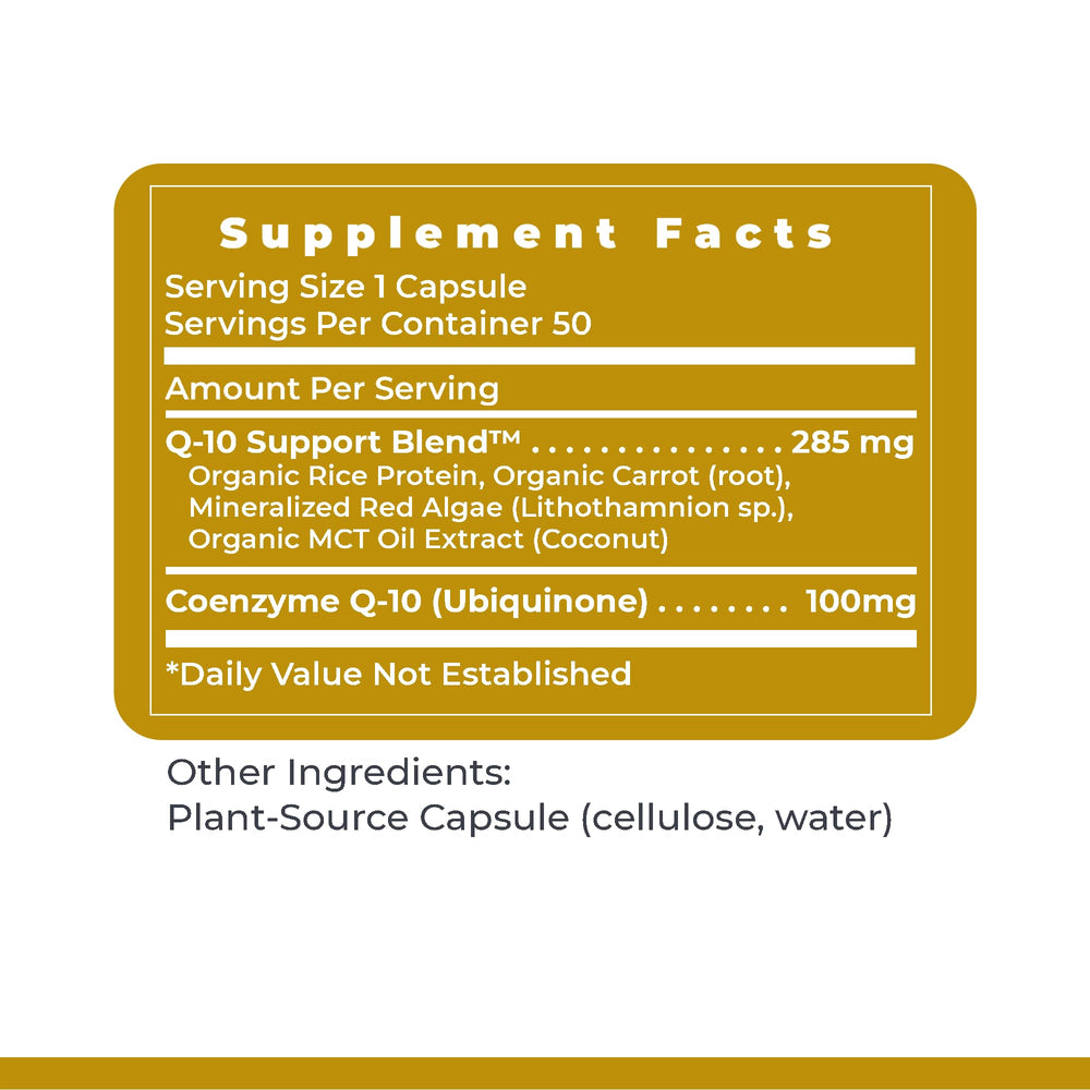 Premier Research Labs CoQ10 packaging emphasizes sustainable sourcing