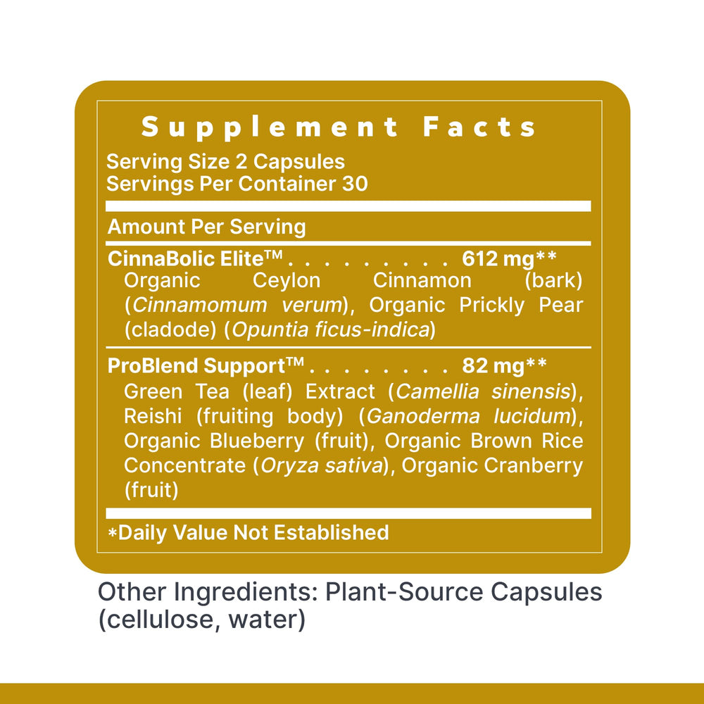 Premier PancreVen dosage guidance shows four capsules daily.