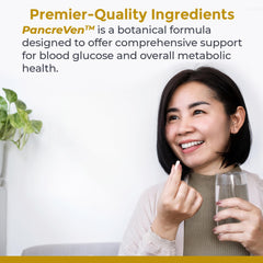 Premier PancreVen organic Ceylon cinnamon detail supports pancreas health.