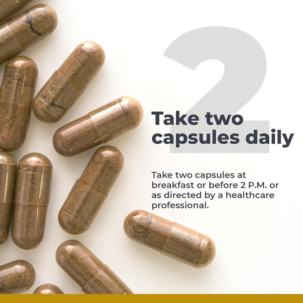 Chlorella component pictured on AdrenaVen bottle signals nutrient support.