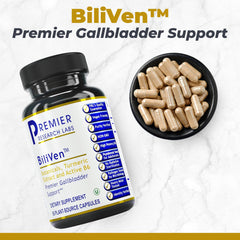 Premier Research Labs Biliven capsules highlight milk thistle for liver health support