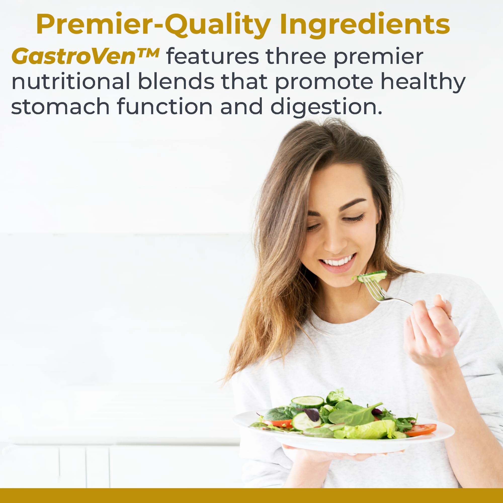 Premier Research Labs GastroVen with ginger and fennel for gut balance