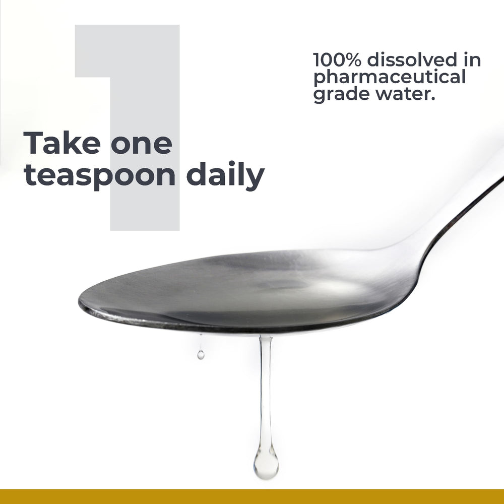 Ingredient label of Premier Research Labs Liquid Zinc Ultra with zinc sulfate details.