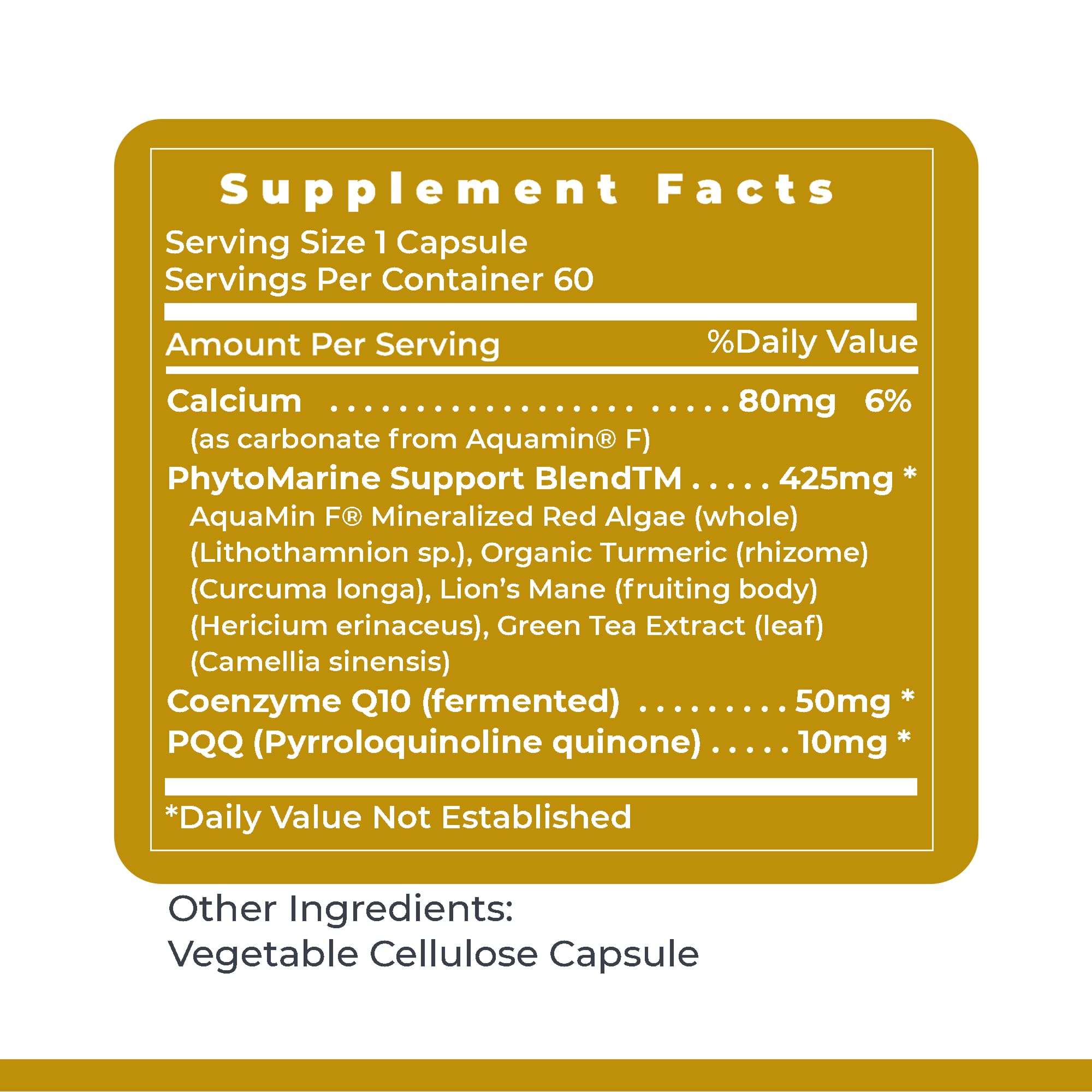 Premier Research Labs PQQ CoQ10 capsules ready for daily use