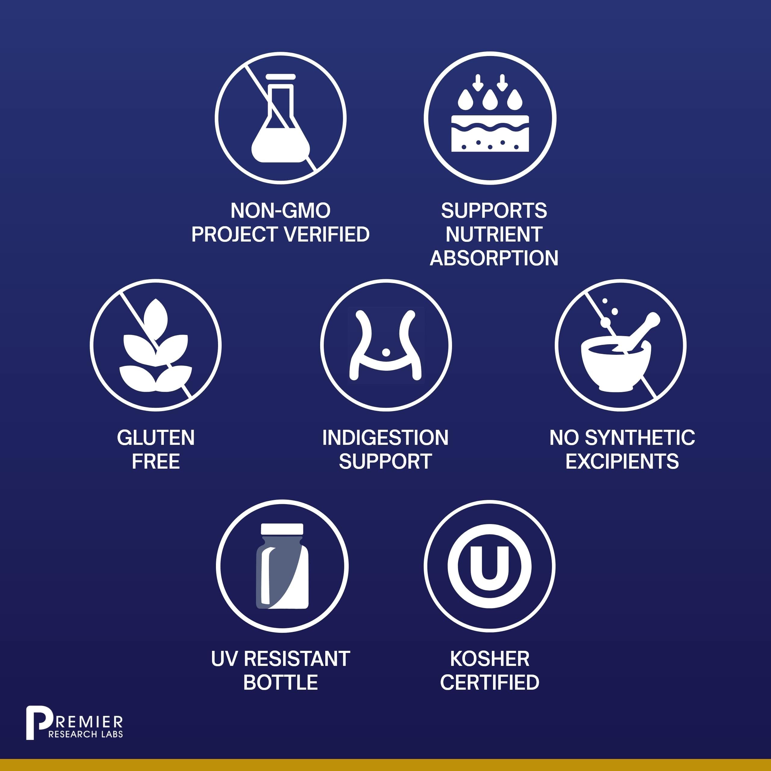 Premier HCL label detail highlights betaine hydrochloride composition