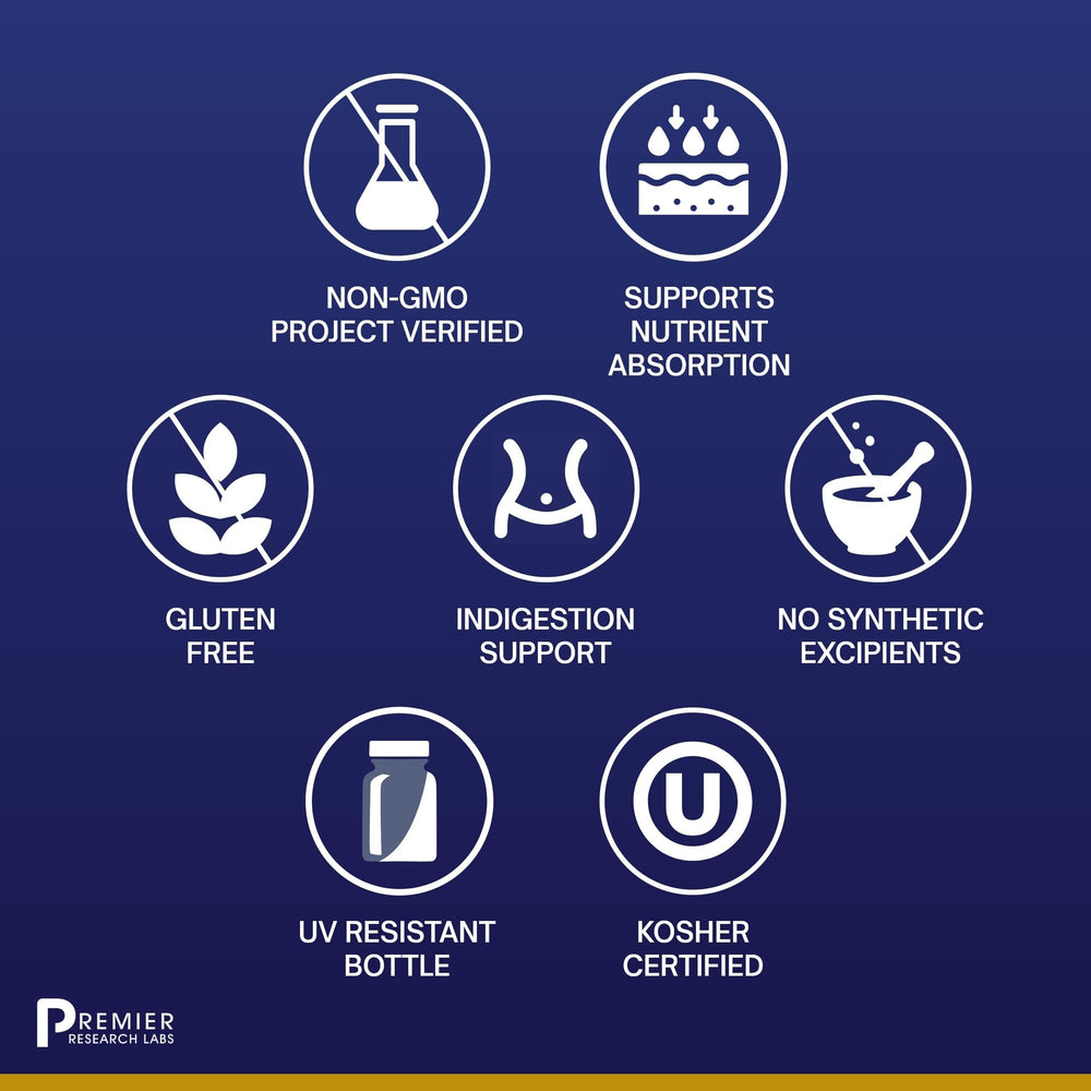 Premier HCL label detail highlights betaine hydrochloride composition