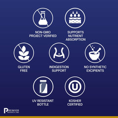 Premier HCL label detail highlights betaine hydrochloride composition