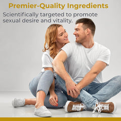 Premier Research Labs Testosterone Premium label highlights Fenugreek and Maca ingredients.