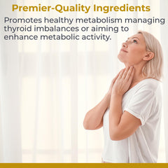 Premier Research Labs ThyroVen ingredients: kelp and bear garlic with iodine for metabolism support.