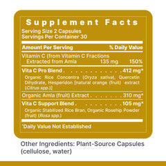 Premier Research Labs Vitamin C capsules showcase clean, plant-based nutrition for daily support.