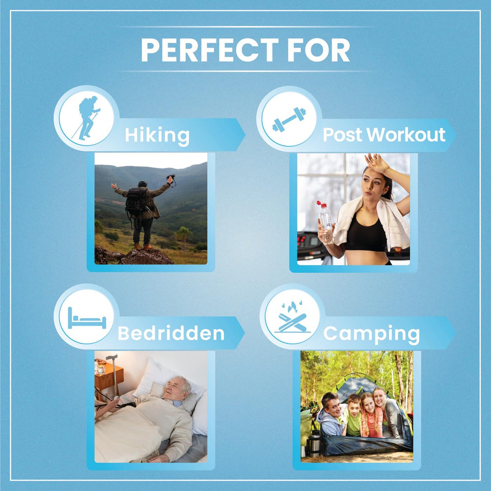 Premium Formulations Shower Solutions microwavable wipes for warm, soothing use.